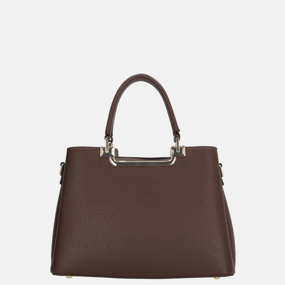Charm London handtas M donkerbruin bij Duifhuizen
