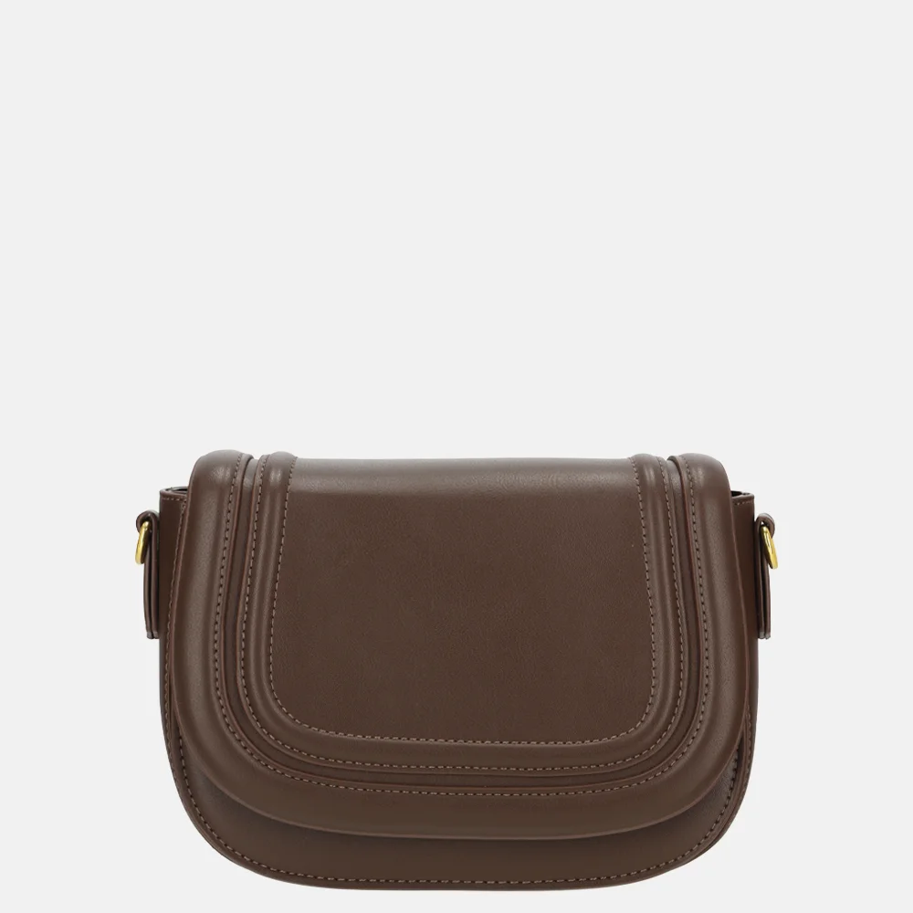 Firenze crossbody tas coffee bij Duifhuizen