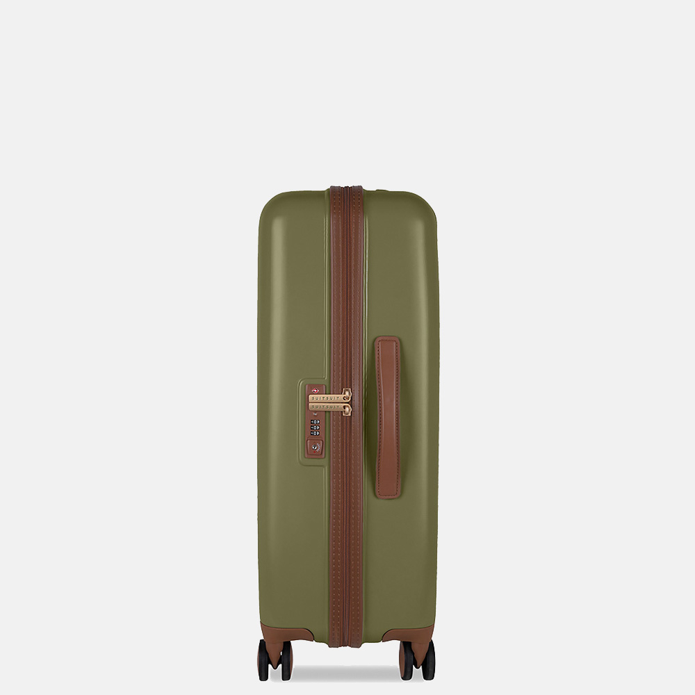 SUITSUIT Fab Seventies koffer 66 cm martini olive bij Duifhuizen