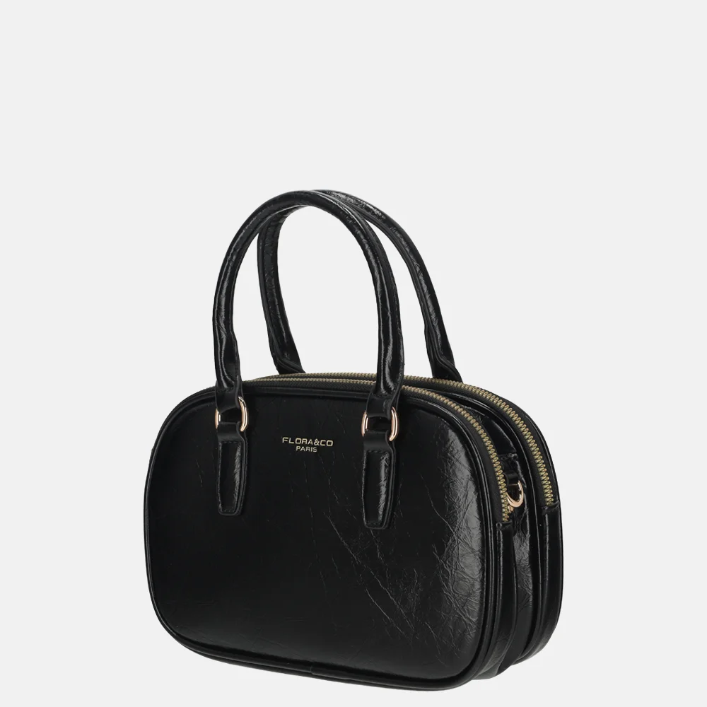 Flora & Co crossbody tas black bij Duifhuizen