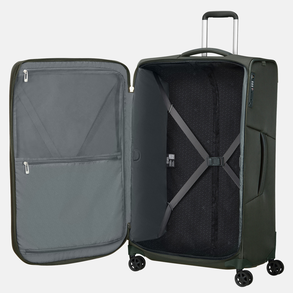 Samsonite Respark koffer 79 cm forest green bij Duifhuizen