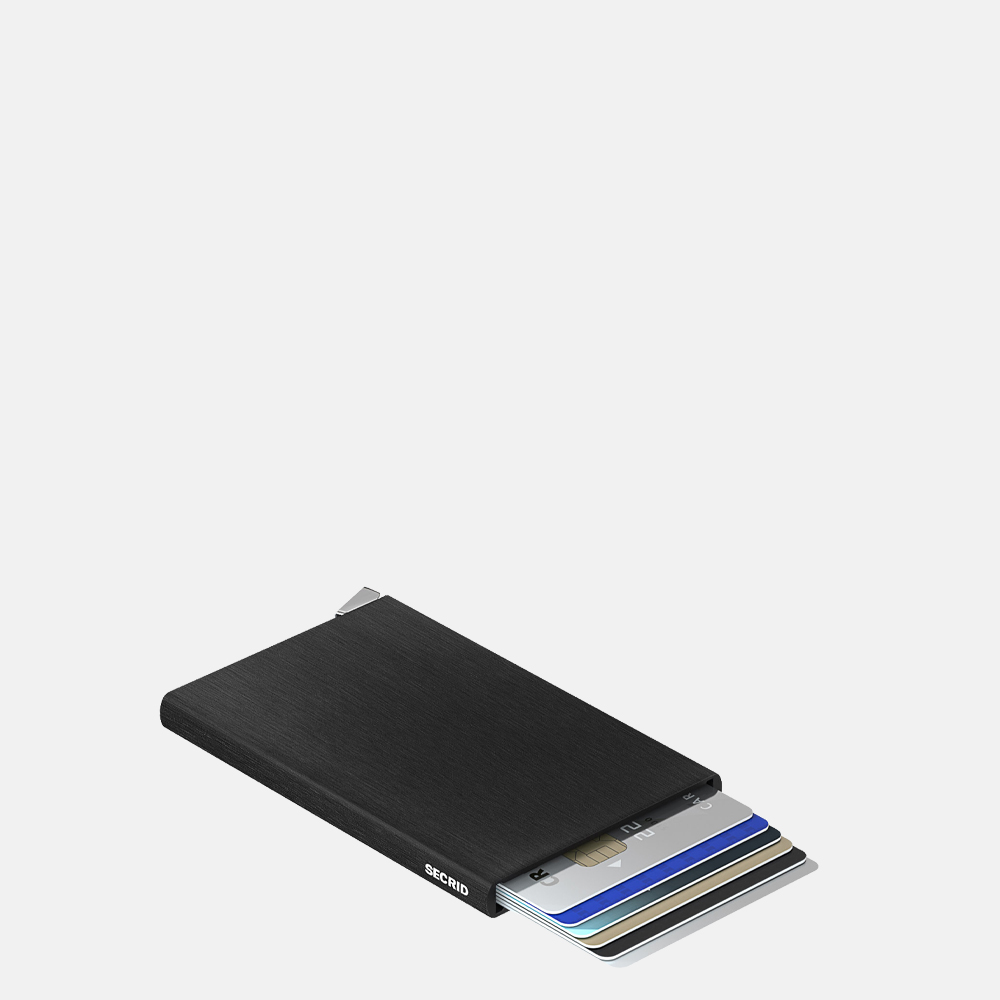 Secrid Cardprotector Frost Inox pasjeshouder black  bij Duifhuizen