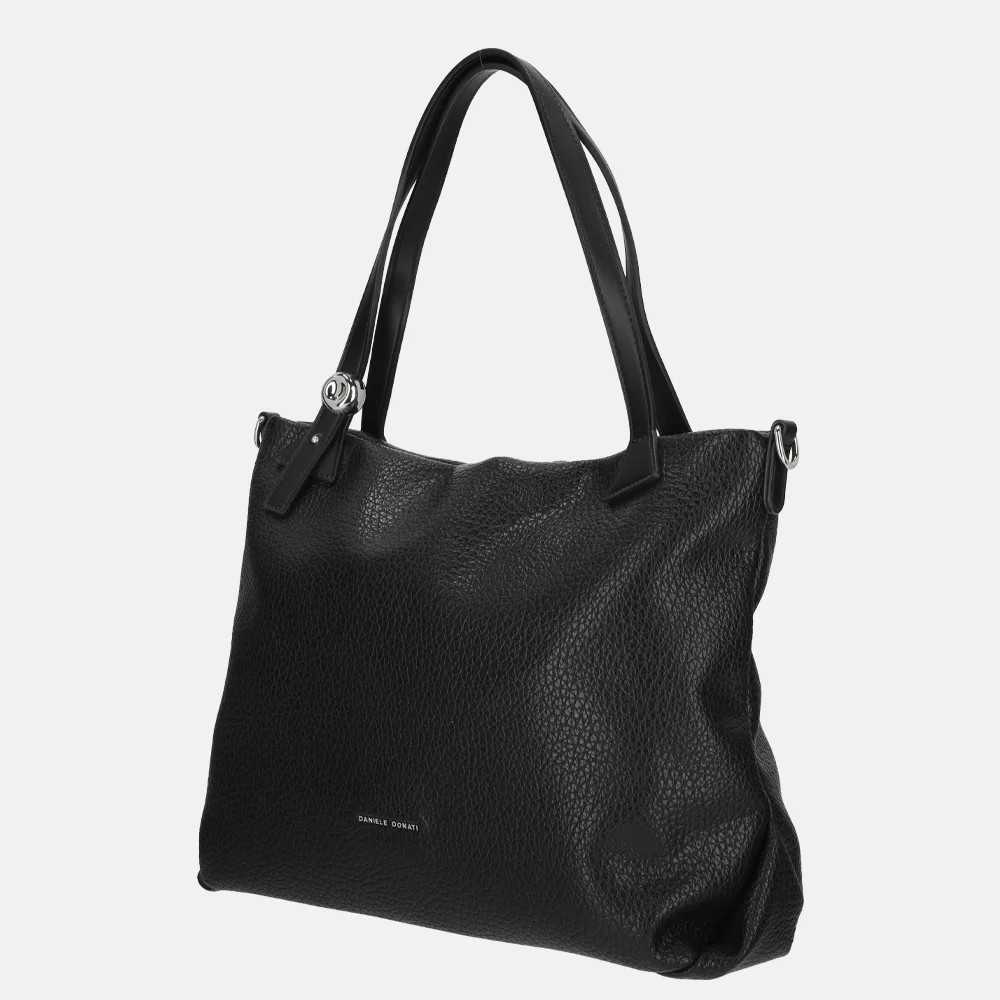 Daniele Donati handtas M black bij Duifhuizen