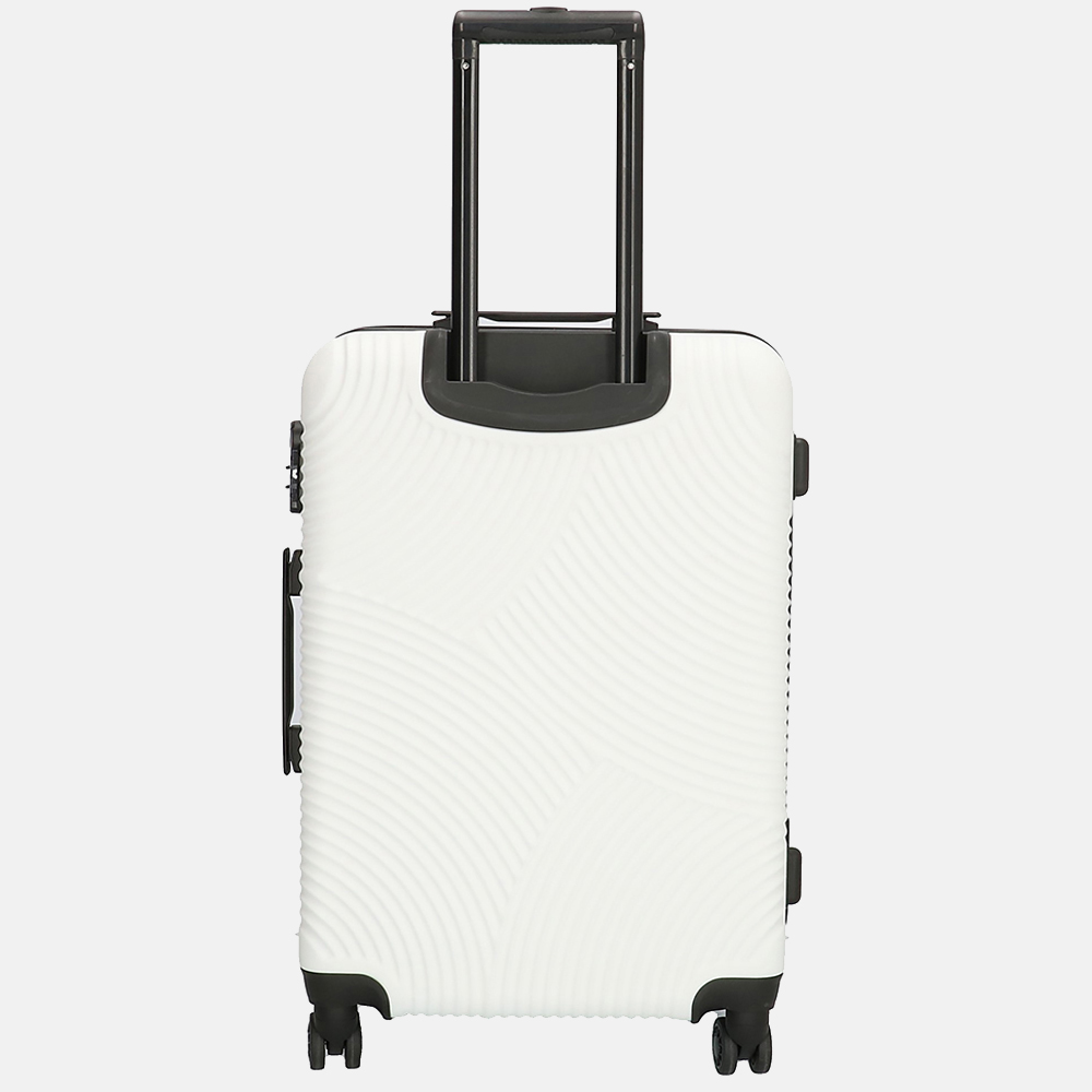 Enrico Benetti Louisville koffer 65 cm white bij Duifhuizen