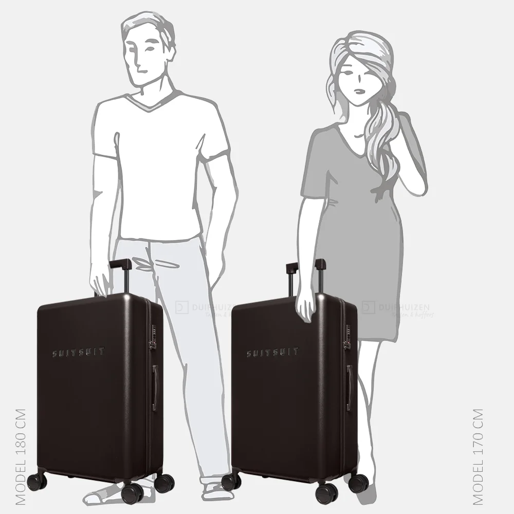 SUITSUIT Mystique reiskoffer 76 cm ground coffee bij Duifhuizen