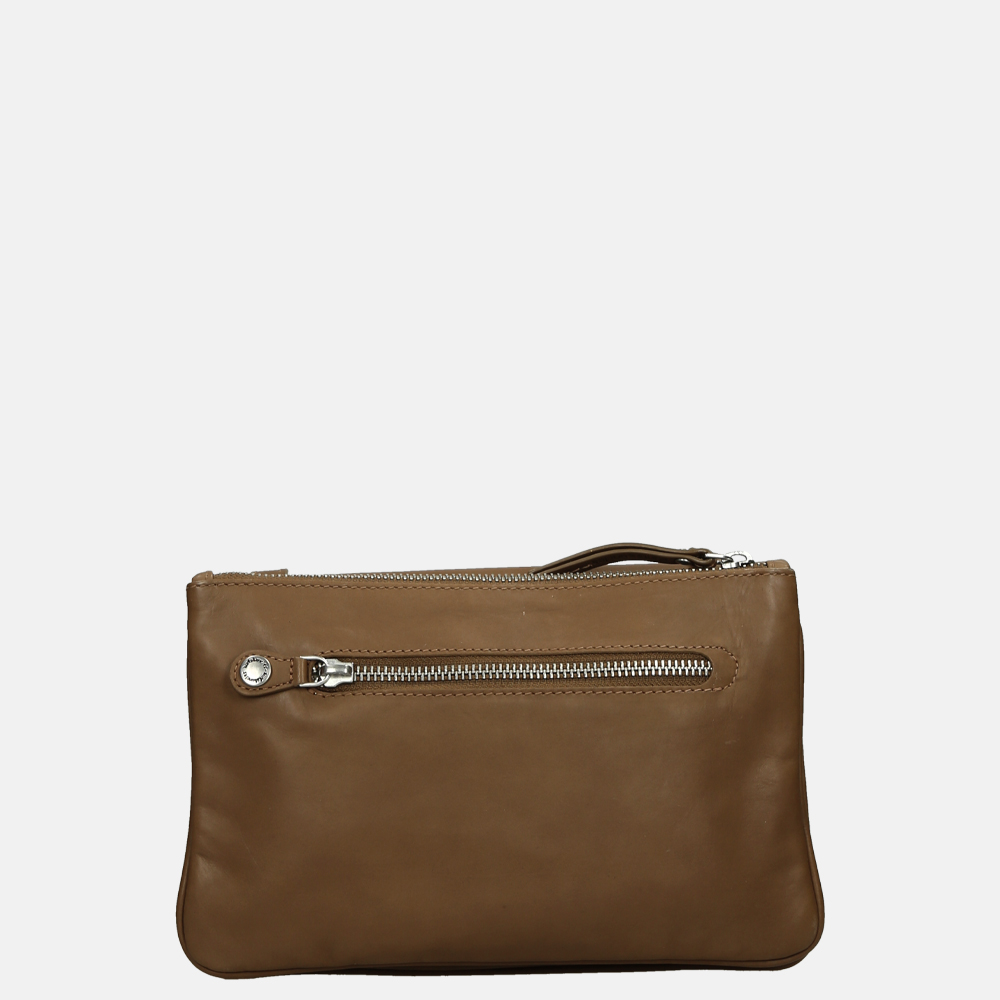 Aunts & Uncles Jamie's Orchard Raspberry crossbody tas desert taupe bij Duifhuizen
