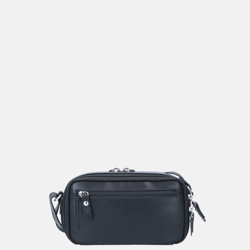 Loulou Essentiels Studs crossbody telefoontas XS black bij Duifhuizen