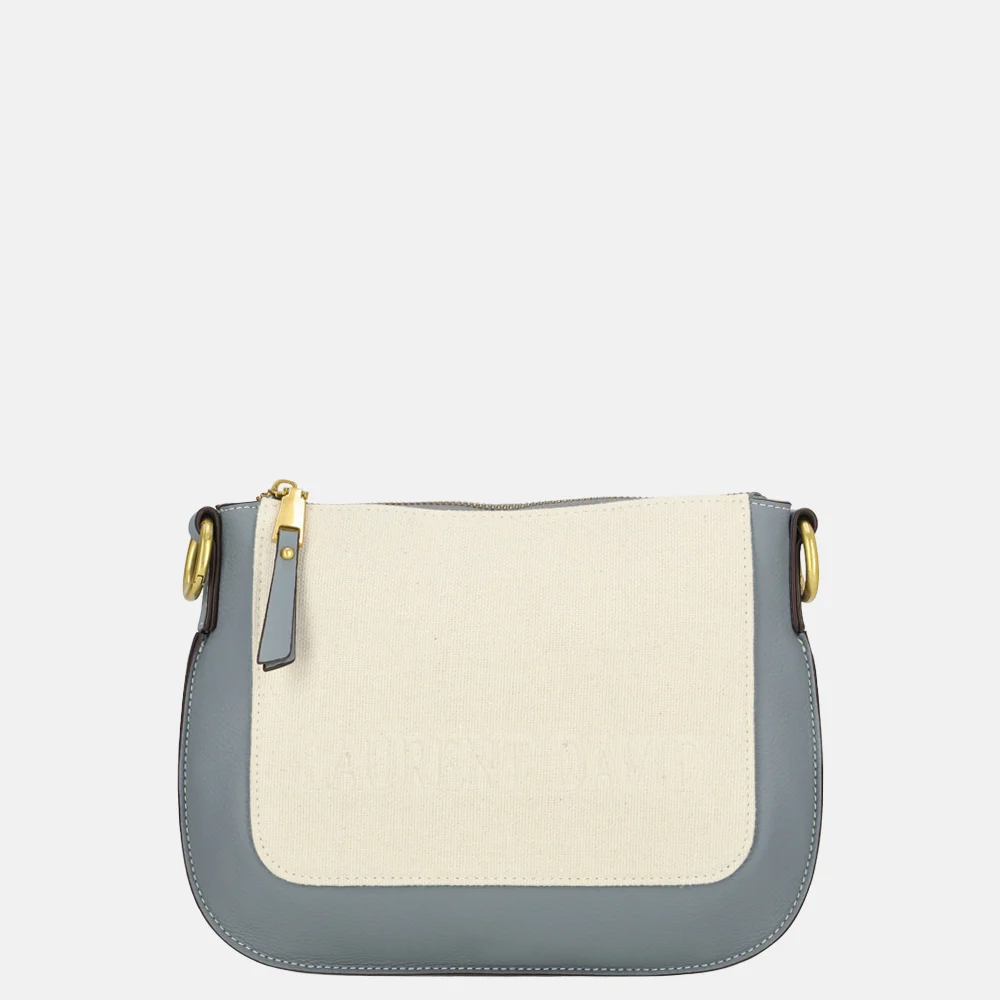 Laurent David Cato crossbody tas lichtblauw bij Duifhuizen