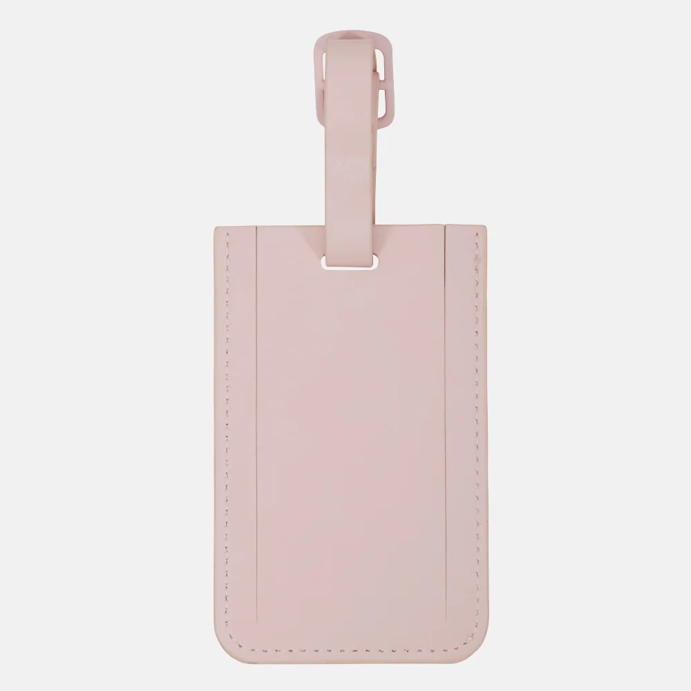 Samsonite Revolution kofferlabel rose bij Duifhuizen