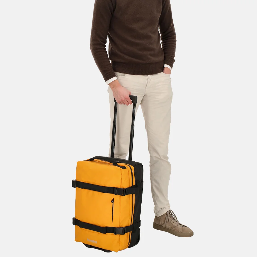 Beagles Dubbeldekker reistas op wielen 52 cm okergeel bij Duifhuizen