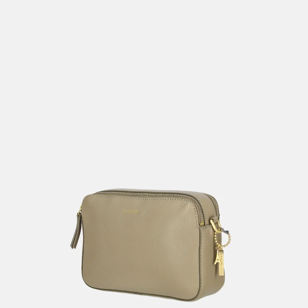 Loulou Essentiels Zoe crossbody tas soft sepia bij Duifhuizen