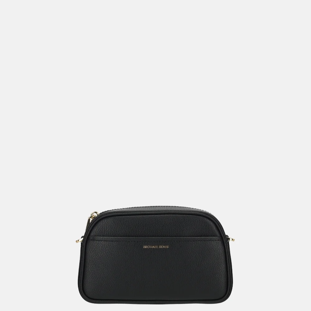 Michael Kors camera jetset crossbody tas S black bij Duifhuizen