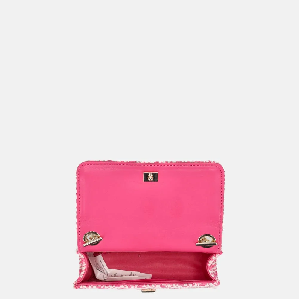 Valentino Bags Divina Summer crossbody tas fucsia/multi bij Duifhuizen