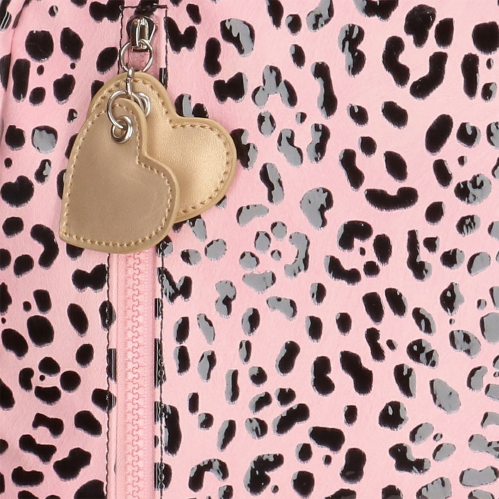 Zebra Trends kinderrugzak M pink spot bij Duifhuizen