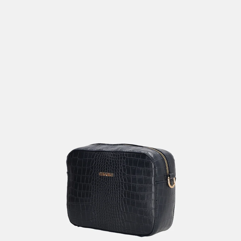 Charm London crossbody tas blauw bij Duifhuizen