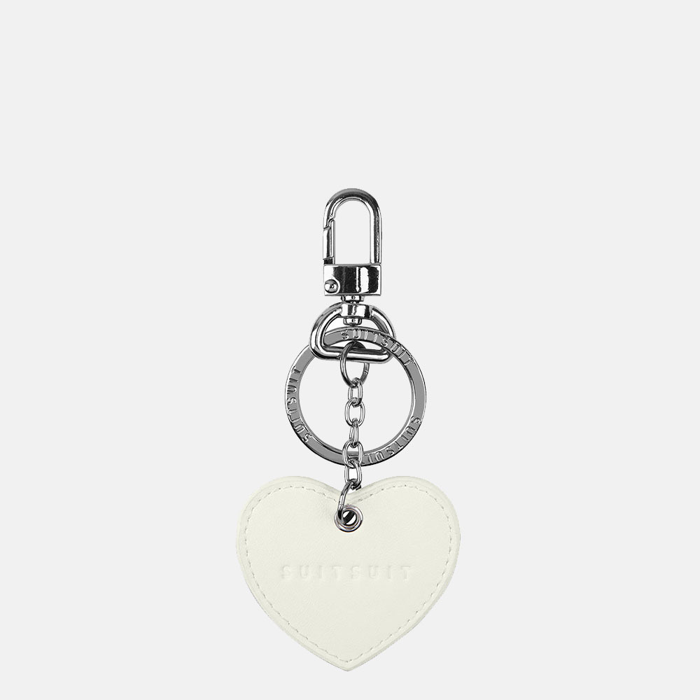 SUITSUIT Fabulous Fifties love sleutelhanger egg white bij Duifhuizen