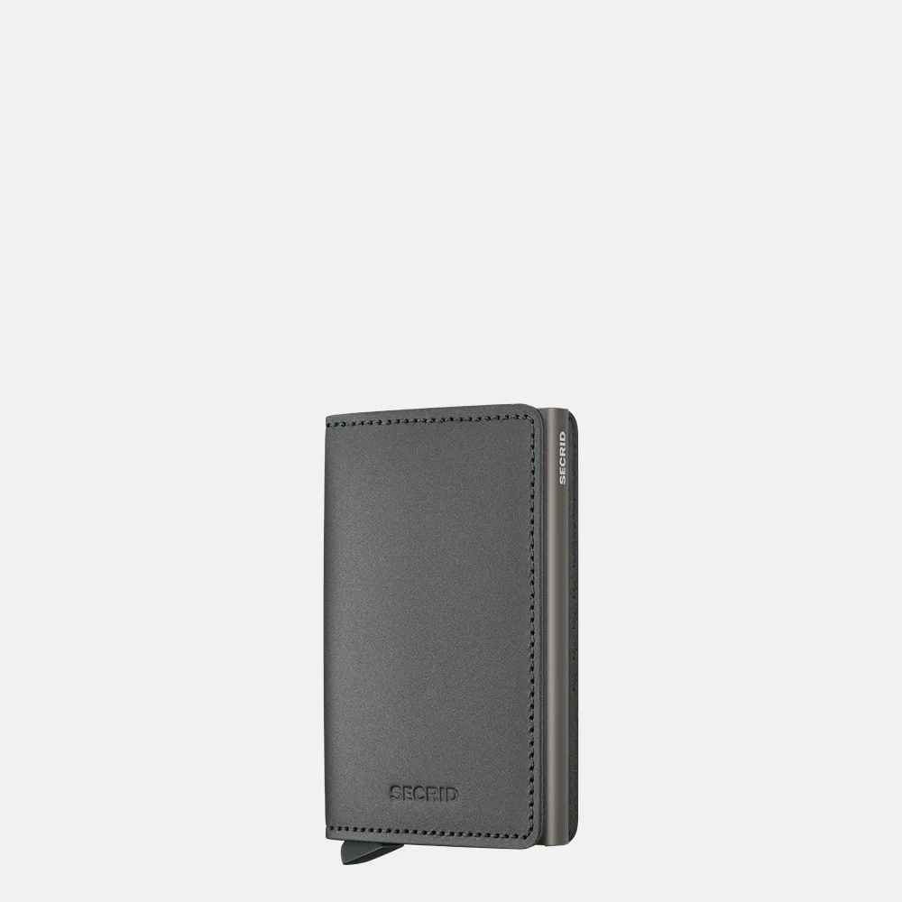 Secrid Slimwallet pasjeshouder matte satin steel