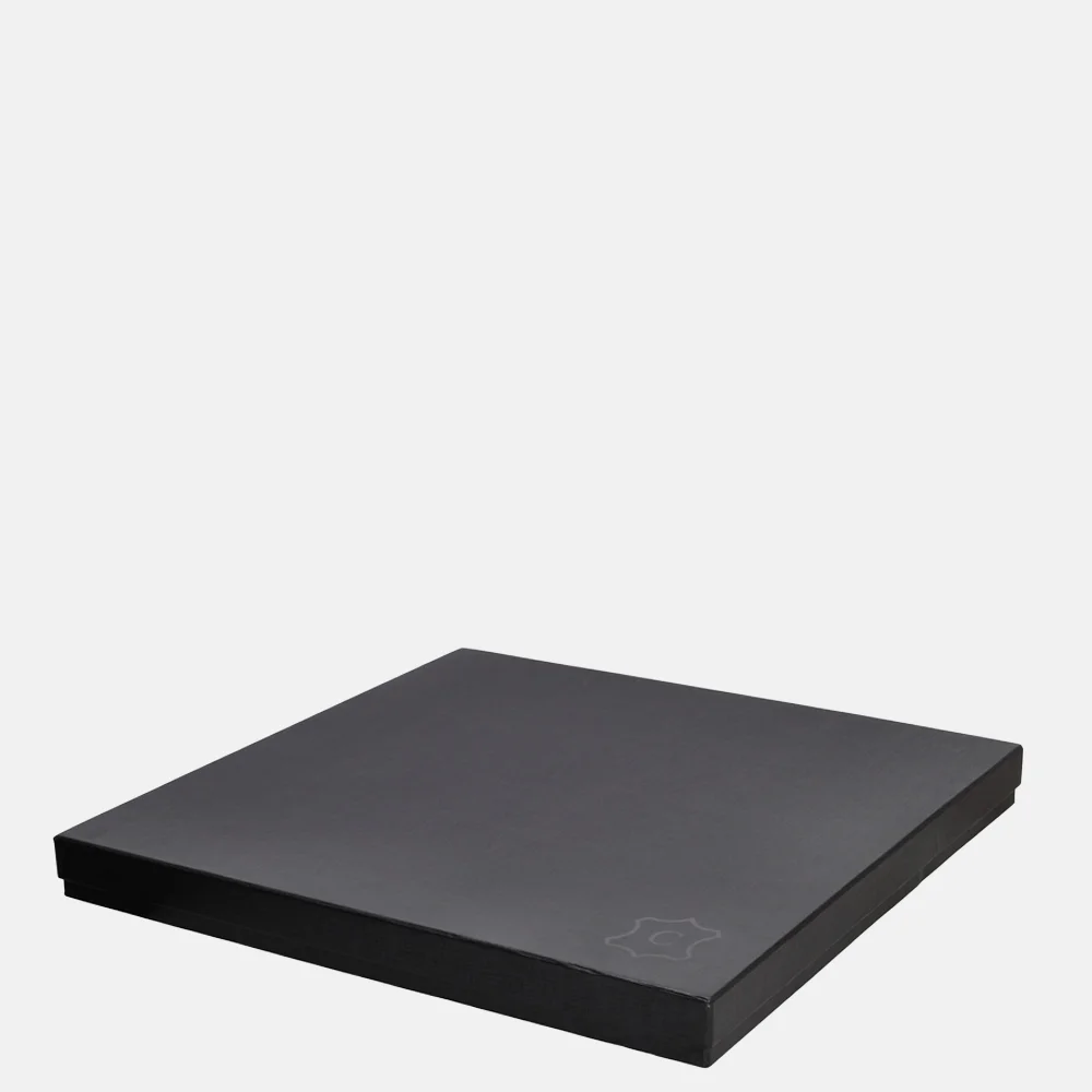 Chamada leren dienblad rond croco L black bij Duifhuizen