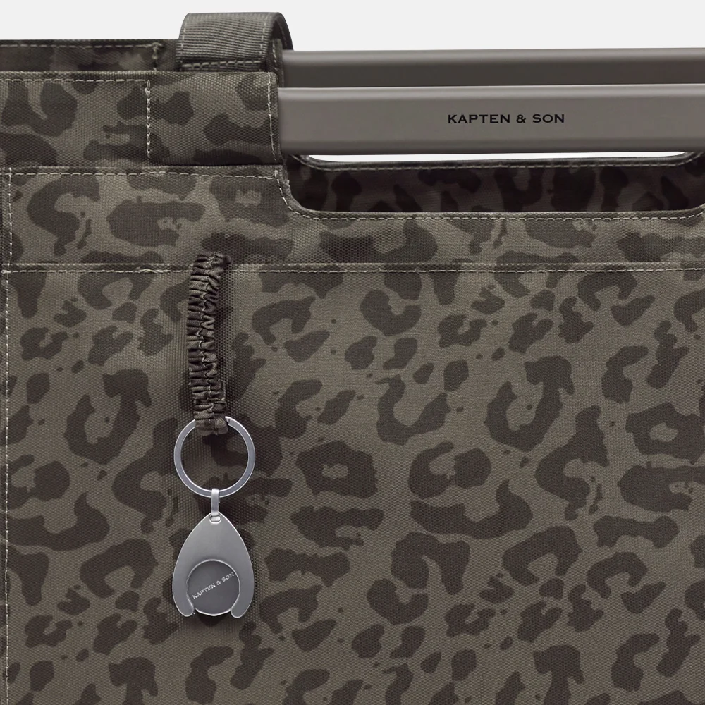 Kapten & Son Vaasa boodschappentas leopard bij Duifhuizen