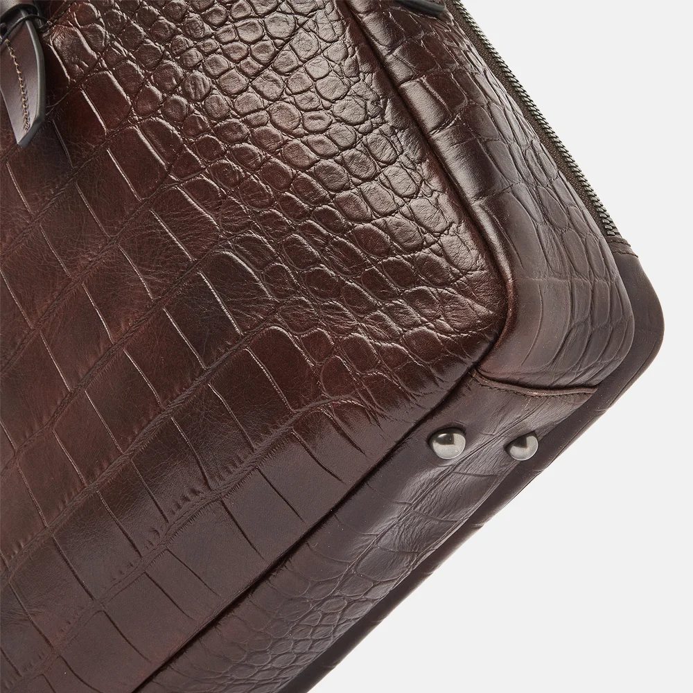 Castelijn en Beerens Rien laptoptas 15 inch mocca bij Duifhuizen