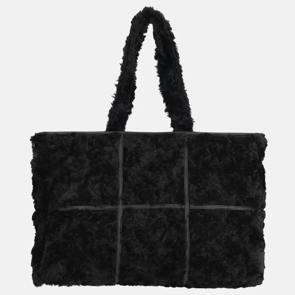 Enrico Benetti Fay shopper L teddy zwart bij Duifhuizen