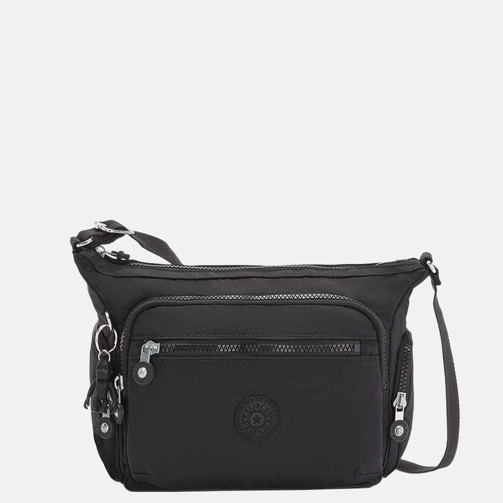 Kipling Gabbie crossbody tas S black noir bij Duifhuizen