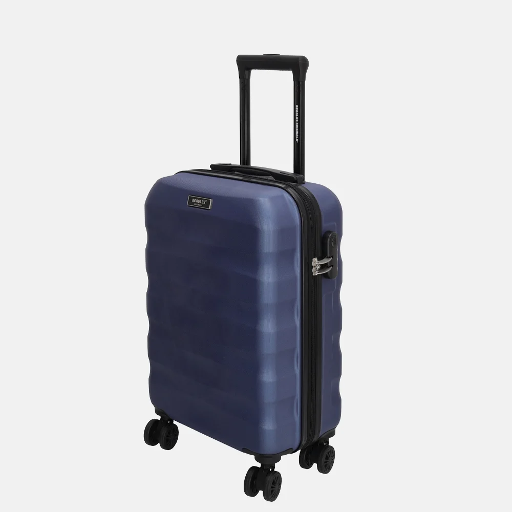 Beagles Originals Go Travel handbagage koffer 54 cm staalblauw bij Duifhuizen