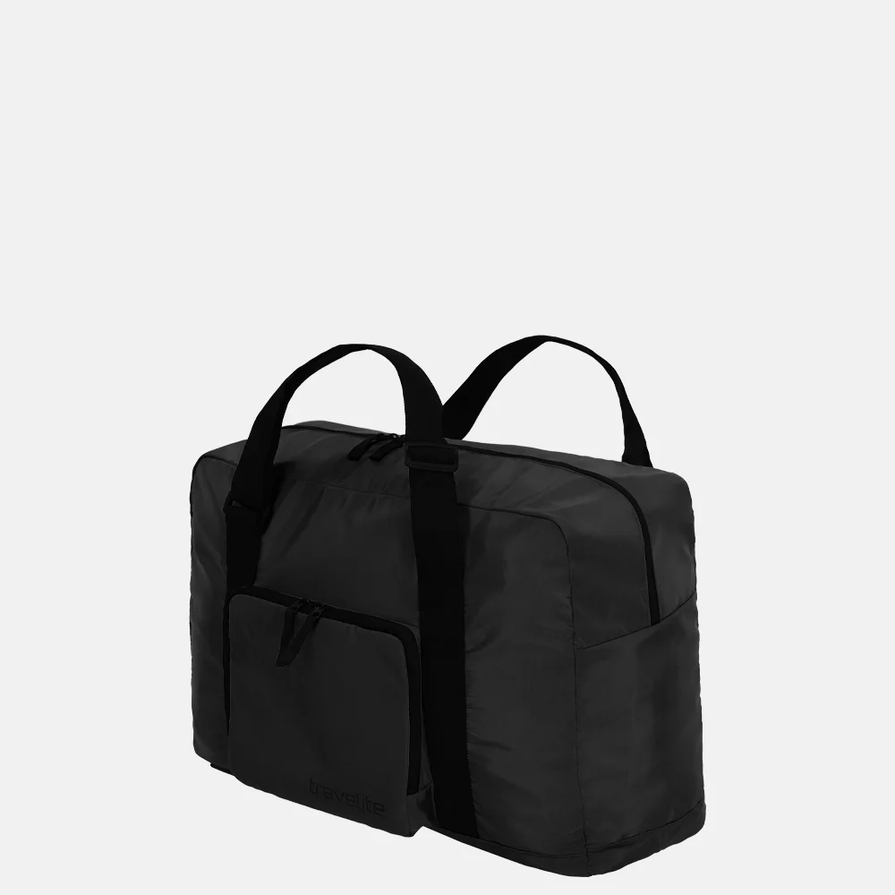Travelite opvouwbare weekendtas black bij Duifhuizen