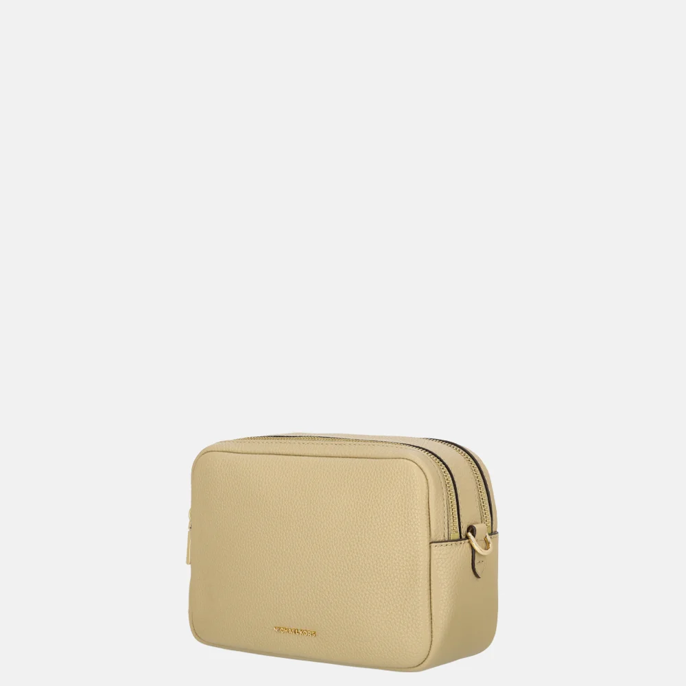 Michael Kors Bryant chain camerabag crossbody tas M khaki bij Duifhuizen