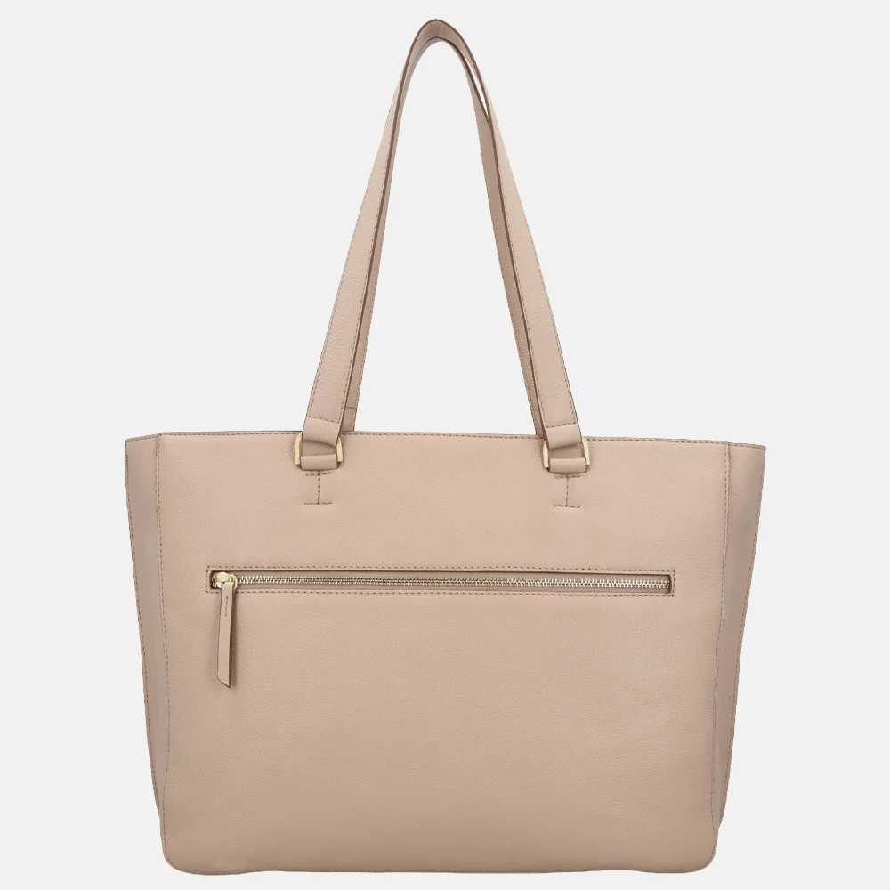Loulou Essentiels Celine shopper 15.6 inch cashmere bij Duifhuizen