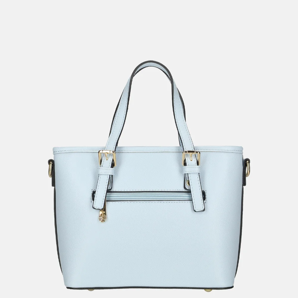 Firenze Saffiano handtas S light blue bij Duifhuizen