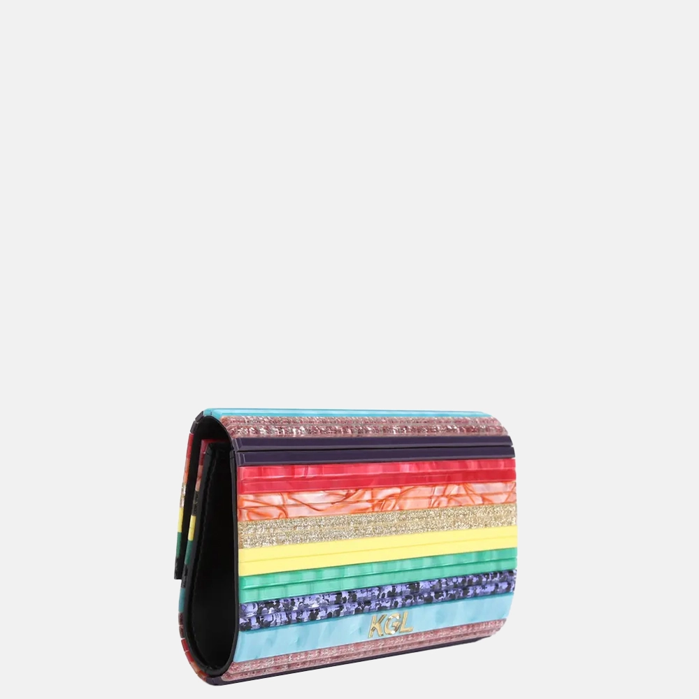 Kurt Geiger Party Envelope clutch mult/other bij Duifhuizen