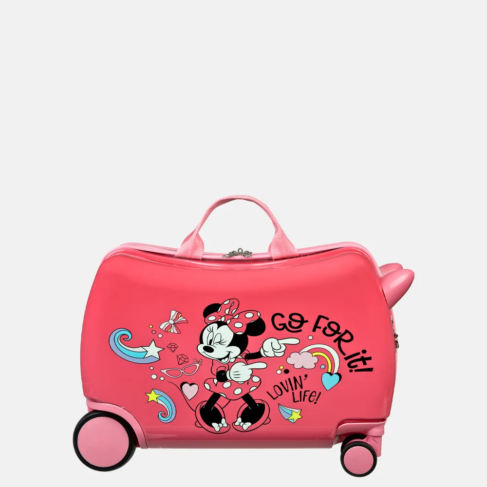 Undercover Ride-on kinderkoffer minnie mouse bij Duifhuizen