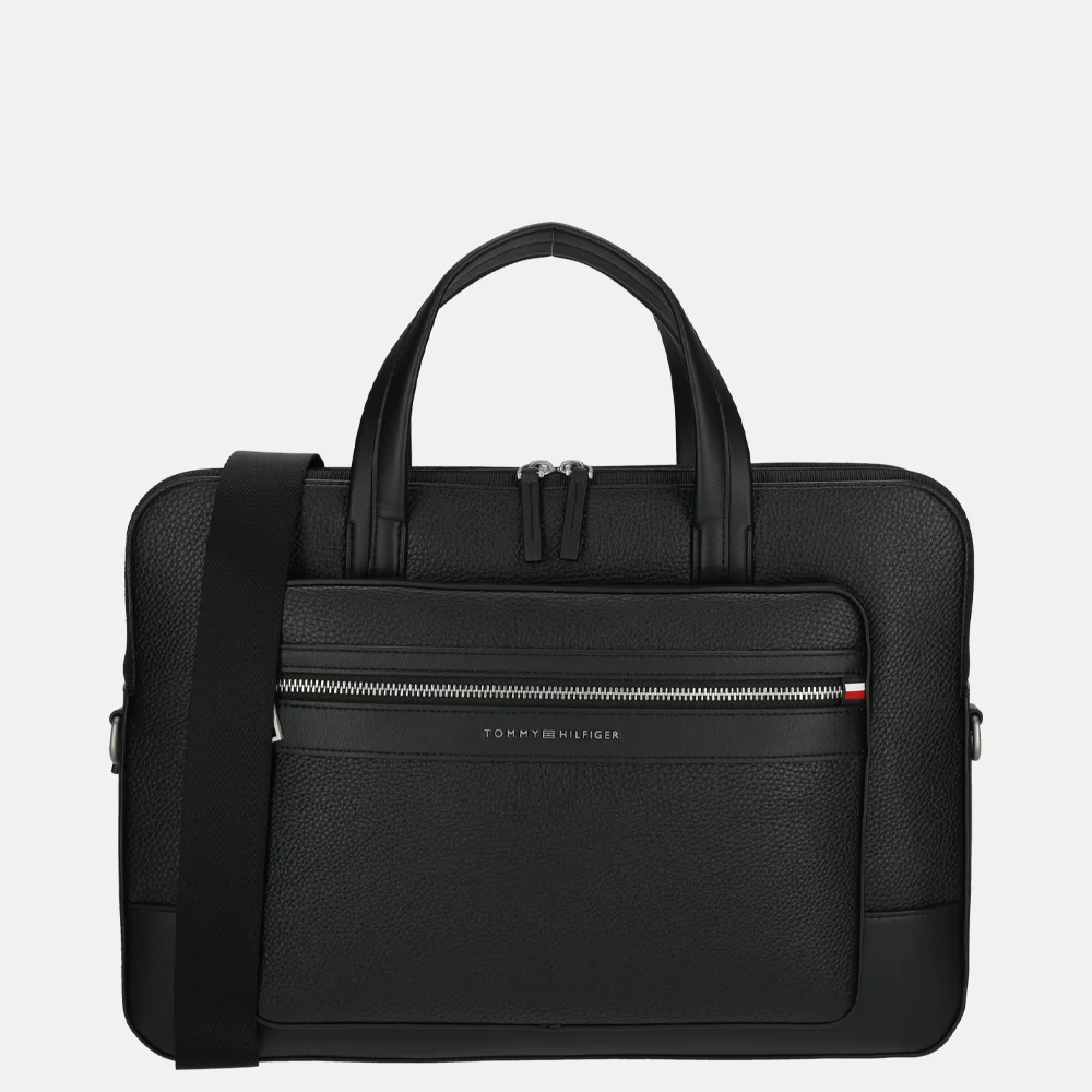 Tommy Hilfiger Central laptoptas BDS black