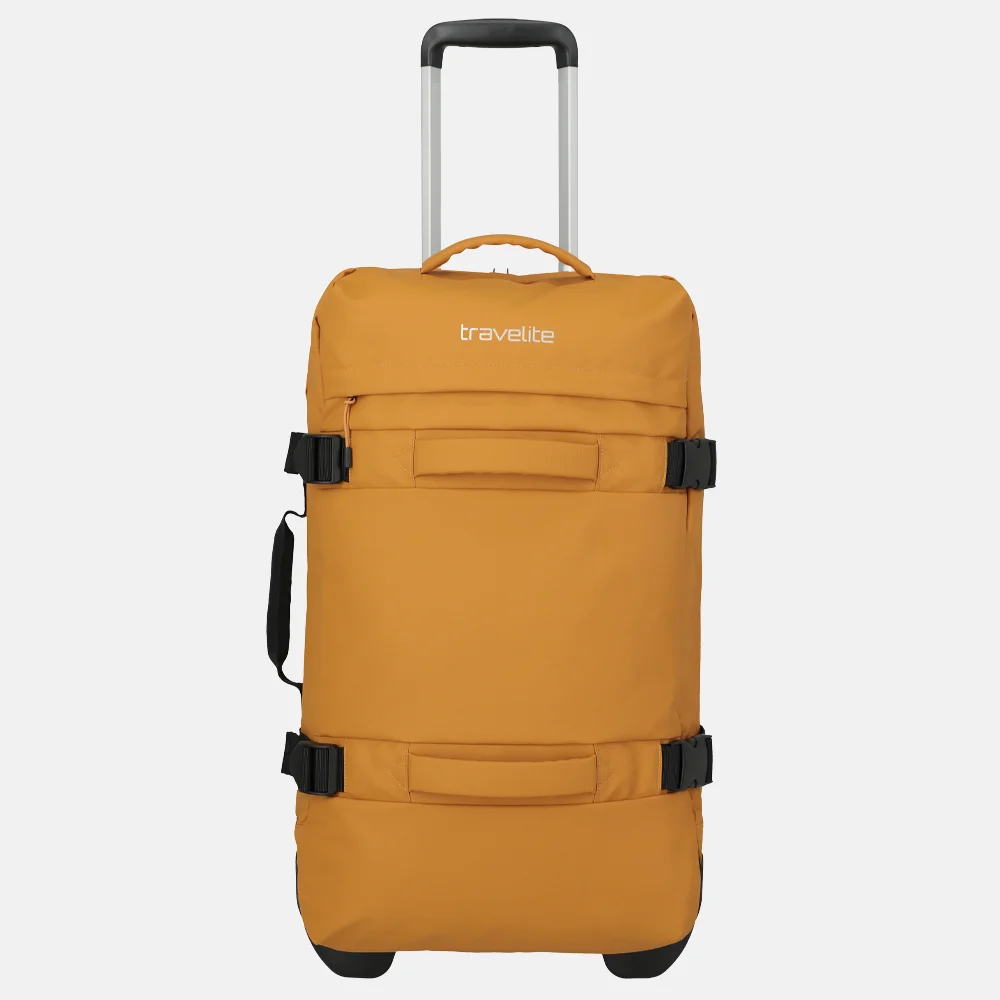 Travelite Bolonia wieltas M 63cm yellow