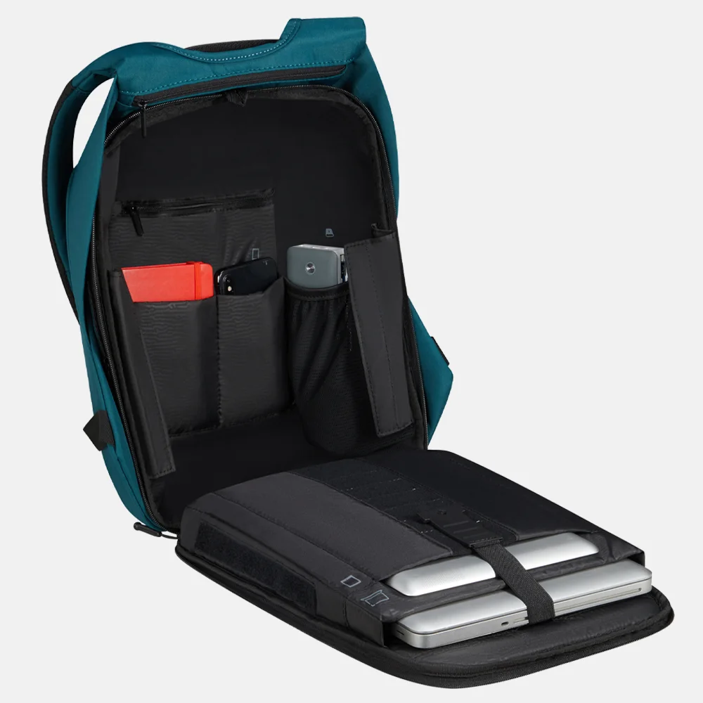 Samsonite Securipak 2.0 laptoprugzak 14.1 inch petrol bij Duifhuizen