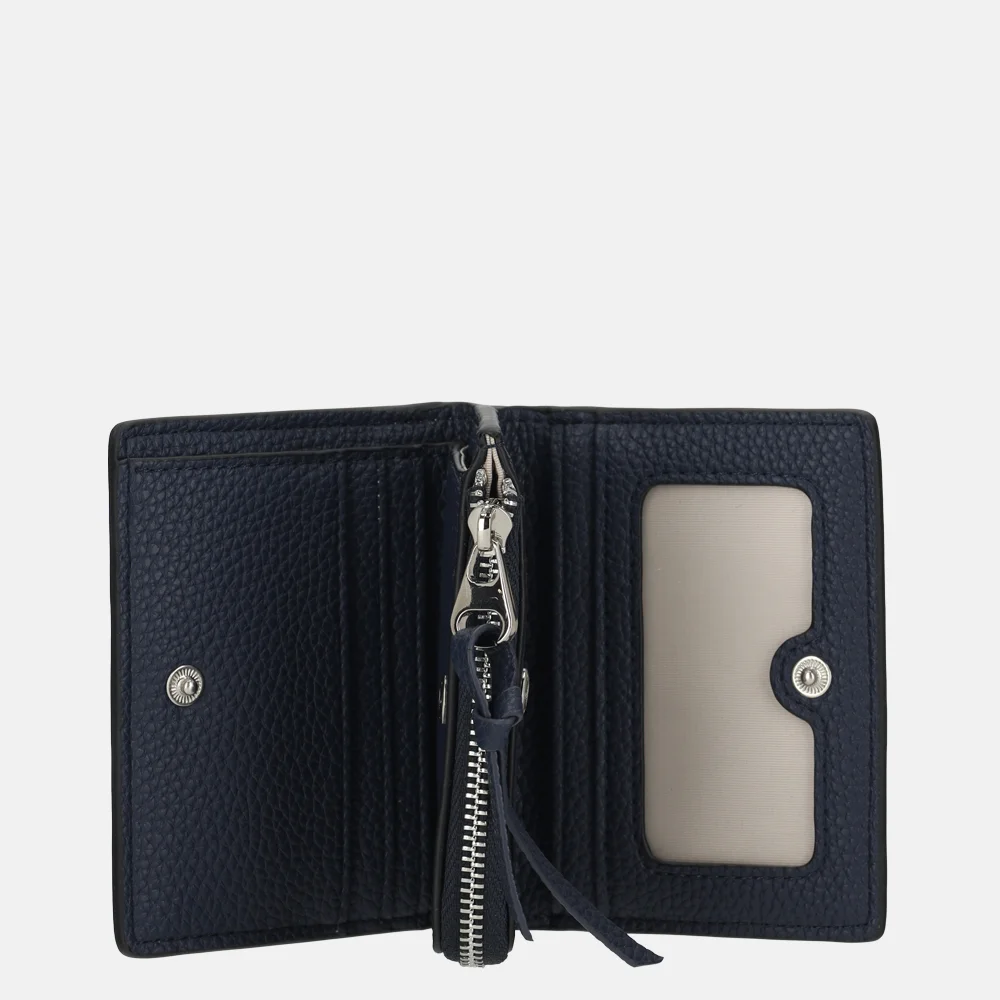 Laurent David portemonnee navy bij Duifhuizen