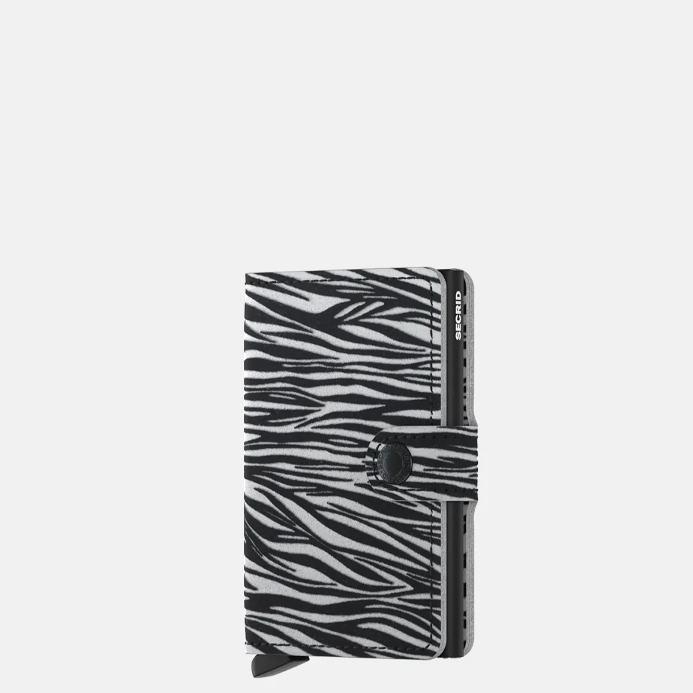 Secrid Miniwallet pasjeshouder zebra light grey