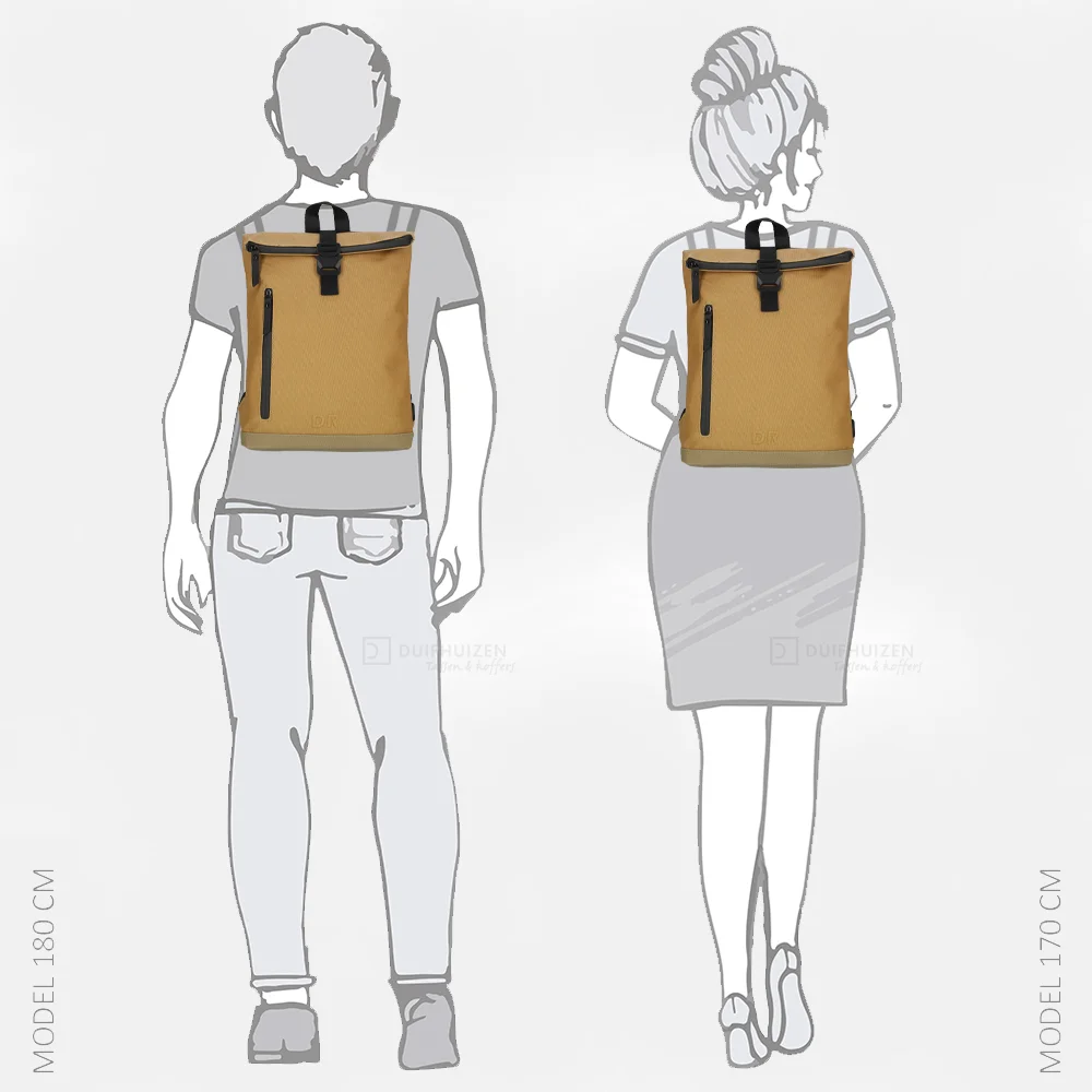 Daniel Ray Yeppoon rugzak khaki bij Duifhuizen