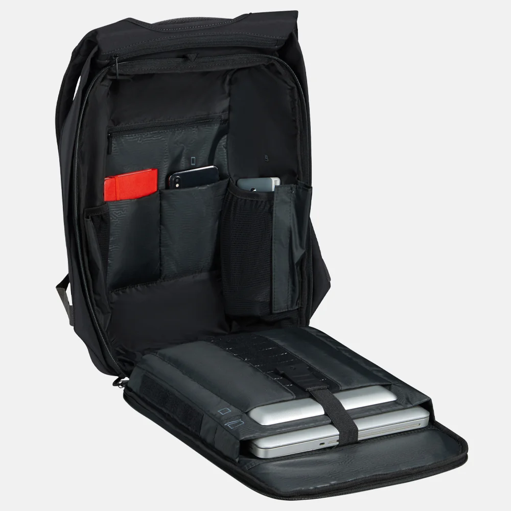 Samsonite Securipak laptoprugzak 15 inch black bij Duifhuizen