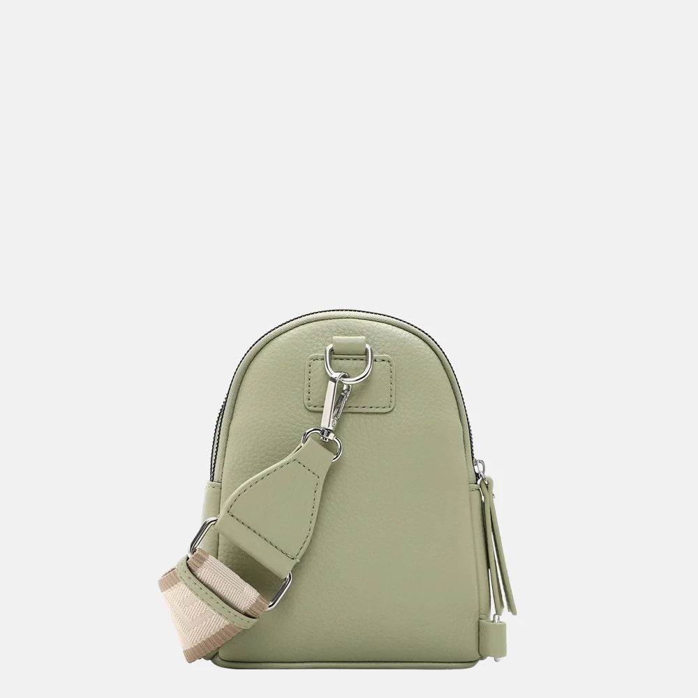 Emily & Noah Elena crossbody tas pistachio bij Duifhuizen