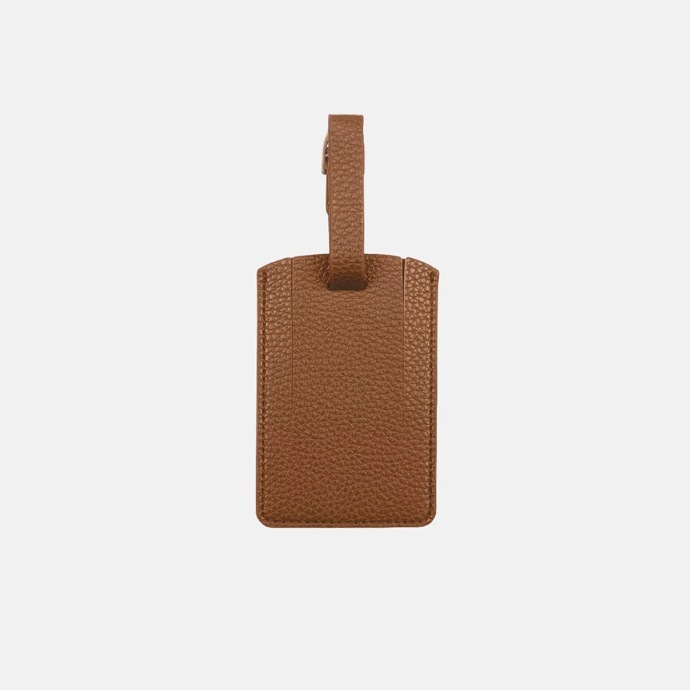 Suitsuit Fab Seventies kofferlabel camel bij Duifhuizen