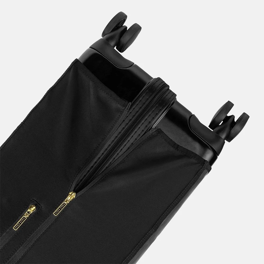 SUITSUIT Fab Seventies Black Gold kofferhoes 76 cm black bij Duifhuizen