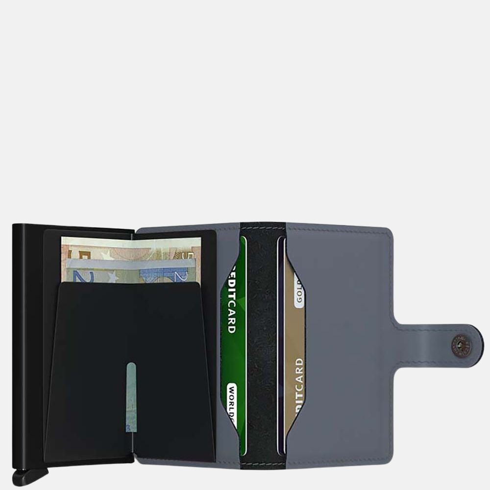 Secrid Miniwallet pasjeshouder matte grey-black bij Duifhuizen