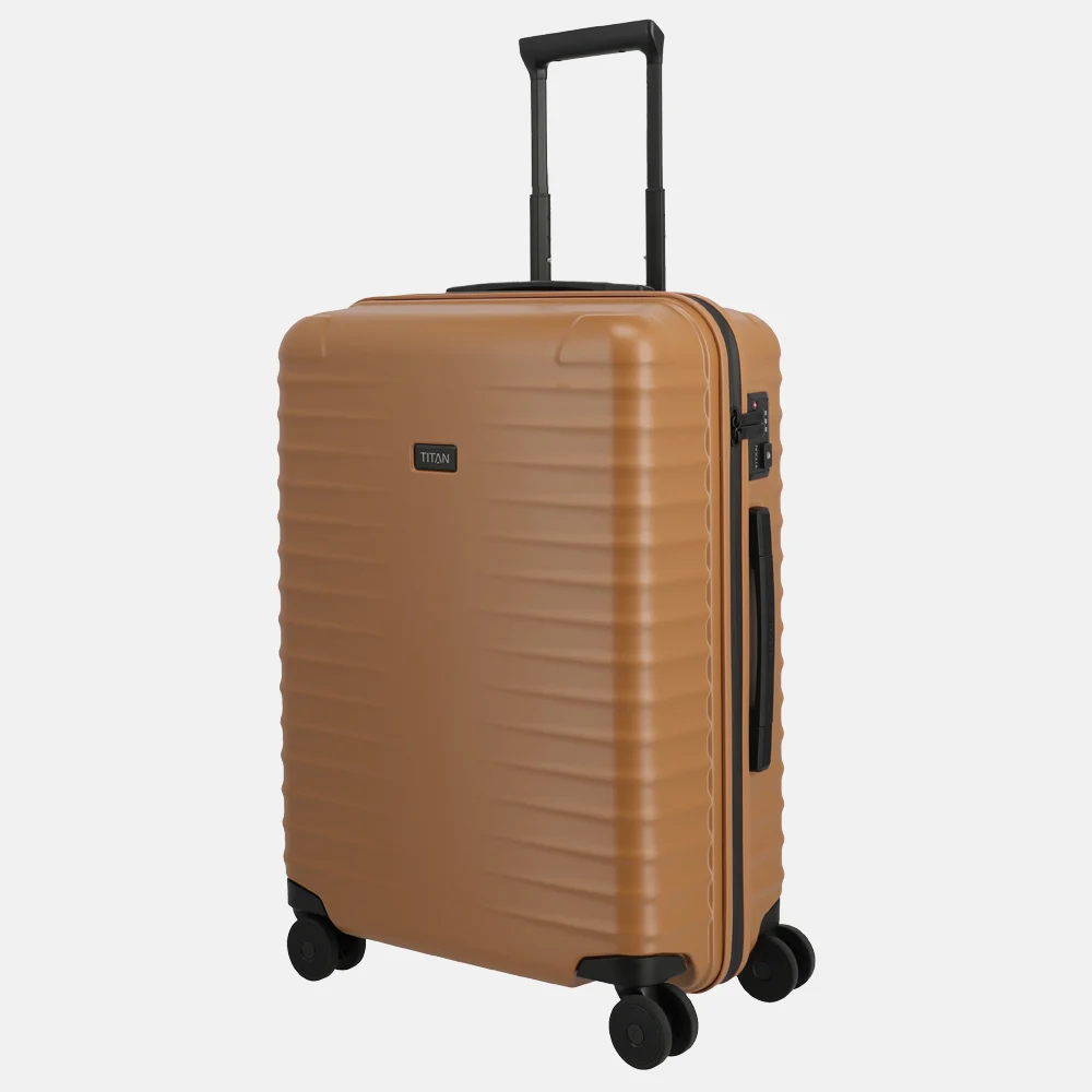 Titan Upgrade reiskoffer 65 cm canyon bronze bij Duifhuizen