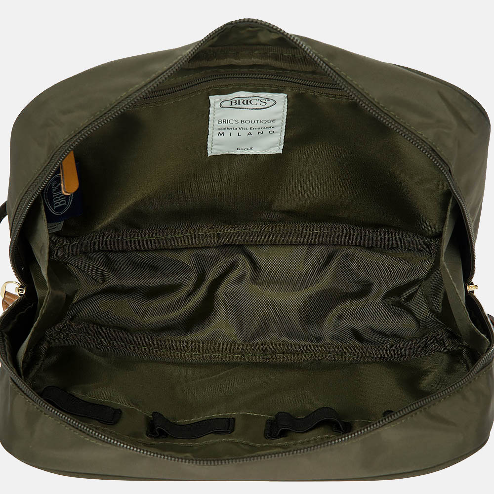 Bric's X-Bag Urban toilettas olive bij Duifhuizen