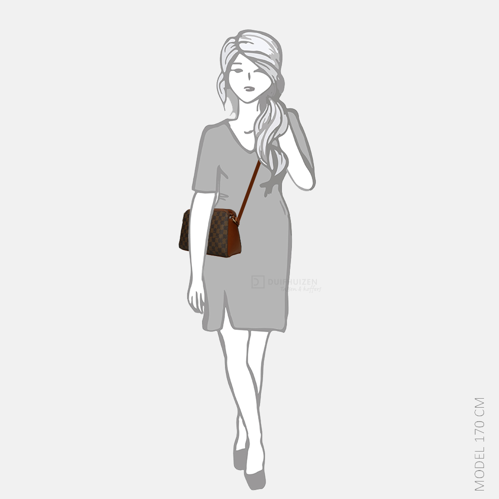 Firenze crossbody tas brown bij Duifhuizen