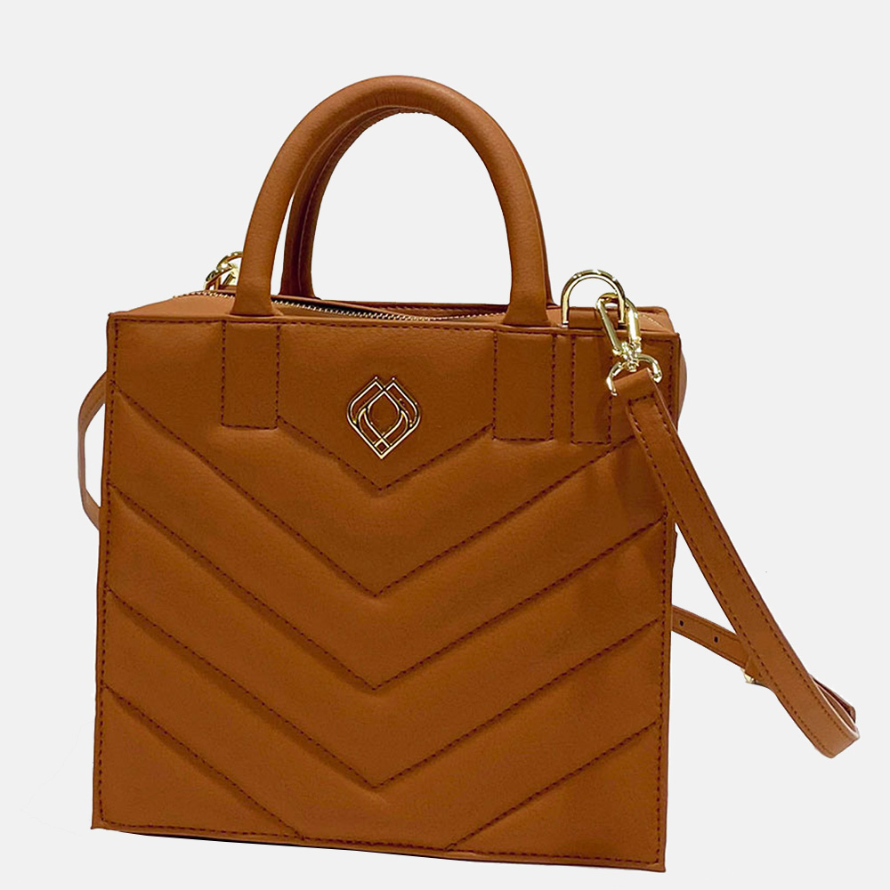 Trashious Boxbag handtas appelleer ginger