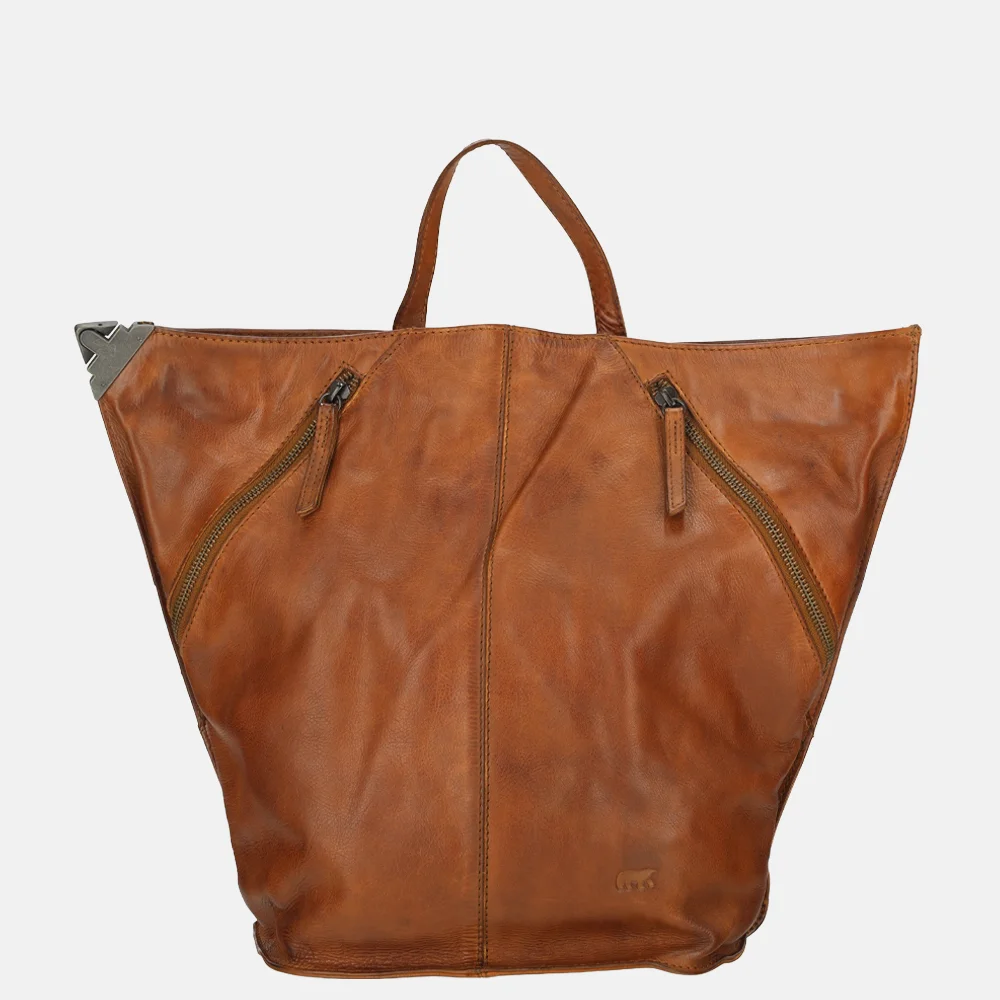 Bear Design Lisa rugzak cognac bij Duifhuizen