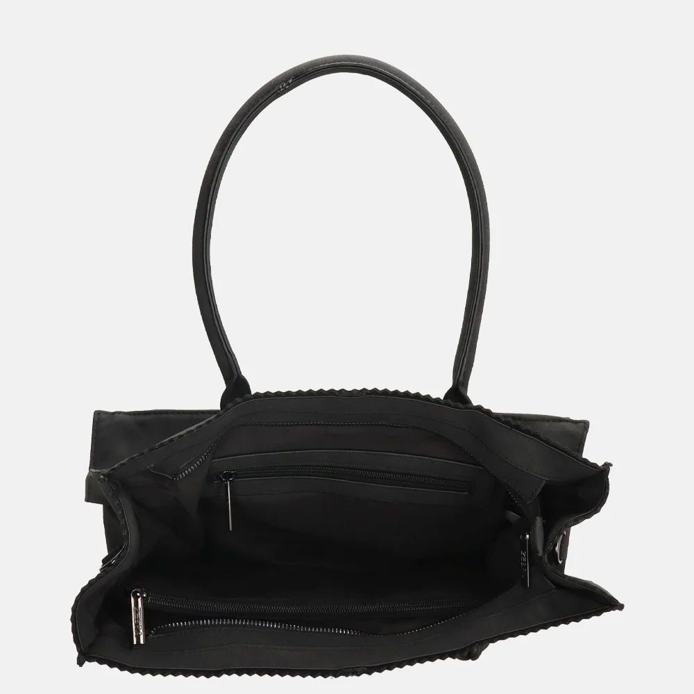 Zebra Trends Lisa shopper black bij Duifhuizen